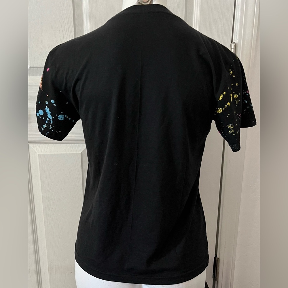 Fresh Laundry Black Graphic Gaming T-Shirt Unisex Juniors Size Large View 2